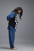 Load image into Gallery viewer, BLUE LINEN PANTS