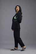 Load image into Gallery viewer, BLACK LINEN PANTS