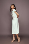 Load image into Gallery viewer, White Jumpsuit With Detachable Collar