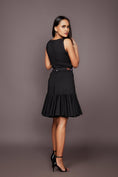 Load image into Gallery viewer, Black Co-Ord Set With Confetti Belt