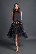 Load image into Gallery viewer, Black Confetti Skirt With Top