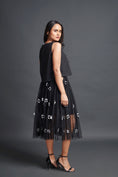 Load image into Gallery viewer, Black Confetti Skirt With Top