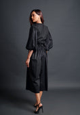 Load image into Gallery viewer, Black Monochrome Jumpsuit With Belt