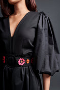 Load image into Gallery viewer, Black Monochrome Jumpsuit With Belt