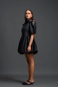 Load image into Gallery viewer, Shoulder-Detail Taffeta Bubble Dress
