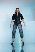 Load image into Gallery viewer, Structured Corset Shirt & Tapered Pants Co-ord
