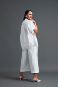 Load image into Gallery viewer, White Floral Patch Co-ord Set
