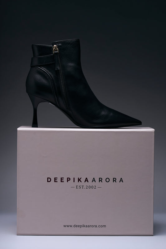 Starlight Crystal Detail Ankle Boots