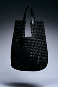 Load image into Gallery viewer, Onyx Weave Bucket Tote
