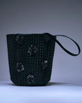 Load image into Gallery viewer, Velour Flora Bucket Bag
