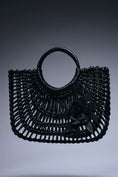 Load image into Gallery viewer, Lattice Bloom Leather Tote
