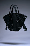Load image into Gallery viewer, Midnight Crystal Embellished Tote
