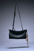 Load image into Gallery viewer, Noir Elegance Crossbody Bag
