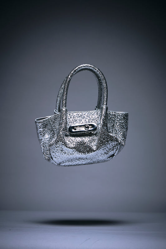Moonluxe Metallic Leather Bag