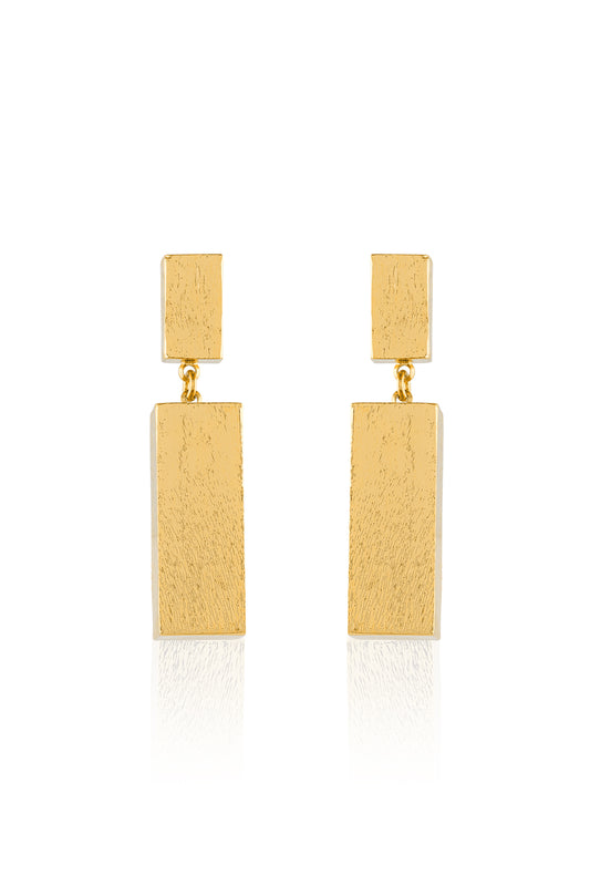 Linear Luxe Gold Drops