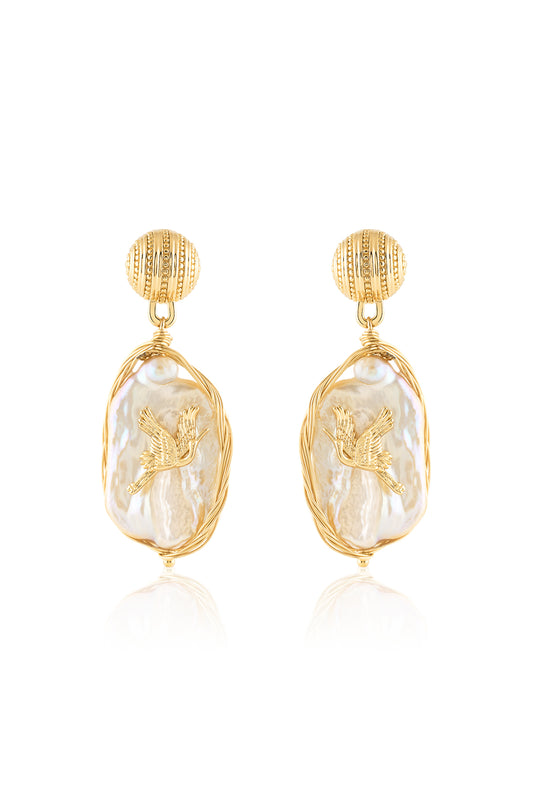 Golden Aviary Pearl Drops