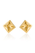 Load image into Gallery viewer, Golden Prism Stud Earrings
