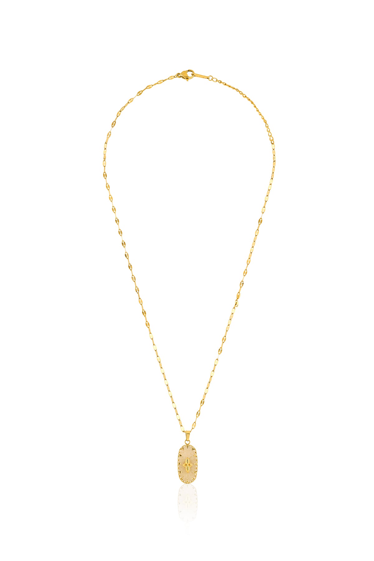 Lumina Cross Medallion Chain