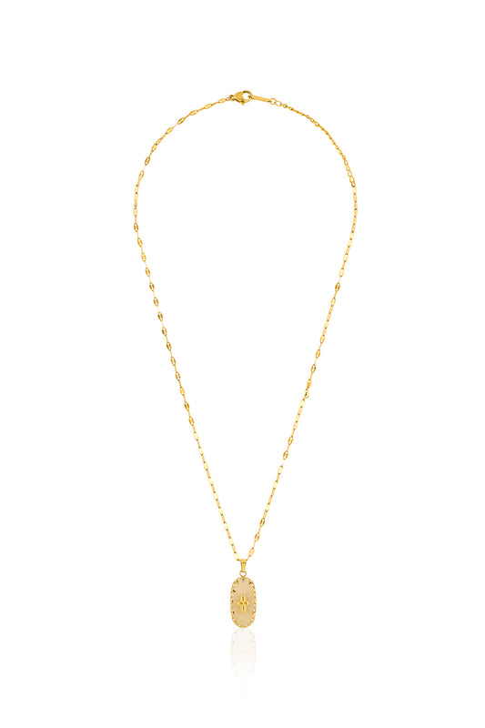 Lumina Cross Medallion Chain