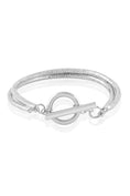 Load image into Gallery viewer, Silver Sync Dual-Chain Bracelet
