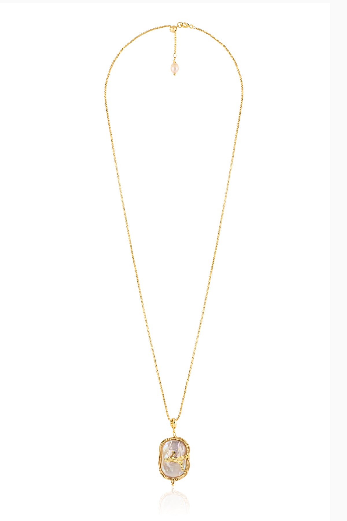 Elysian Bird Baroque Necklace