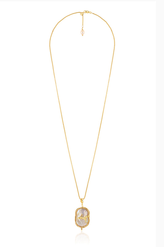 Elysian Bird Baroque Necklace