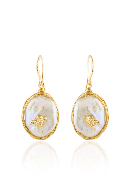 Aurielle Flutter Pearl Drops