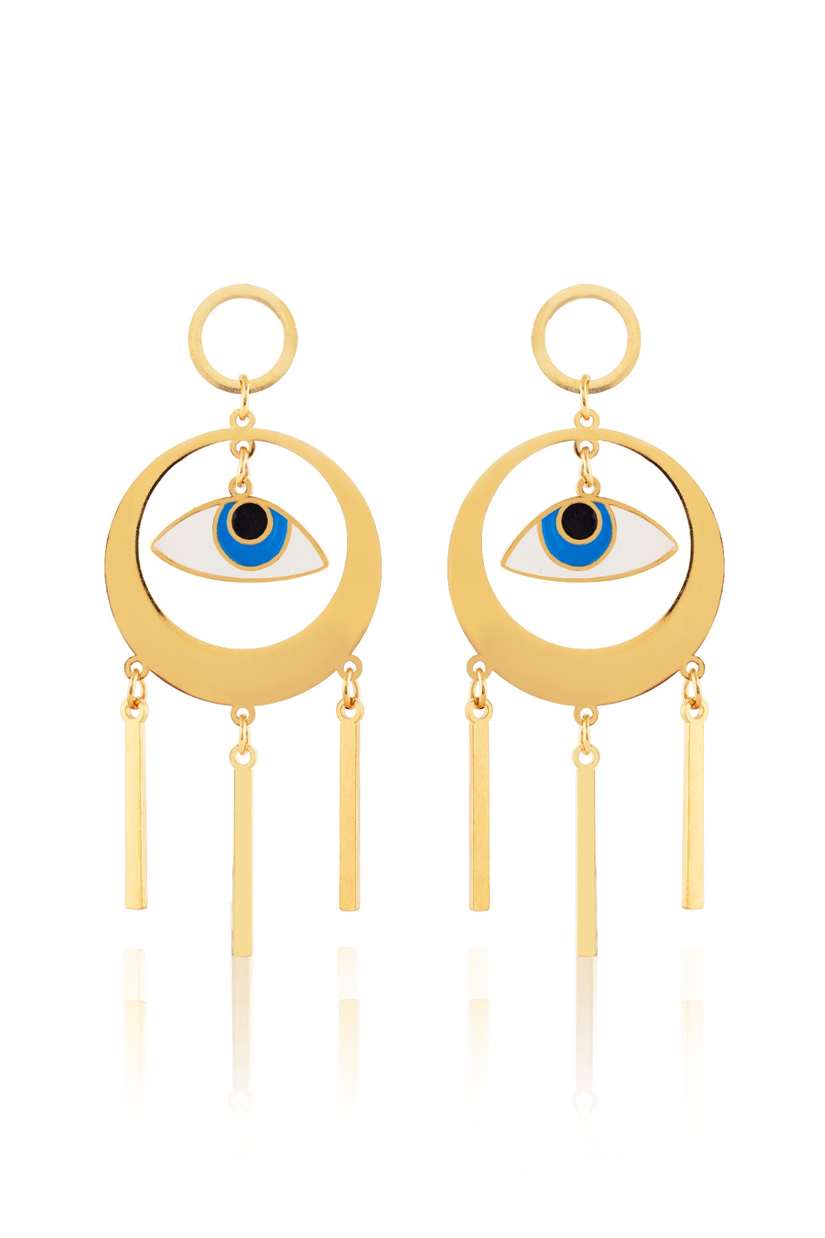 Mystic Aura Evil Eye Earrings