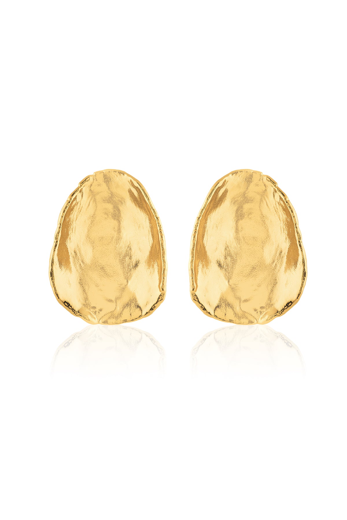 Molten Muse Gold Studs