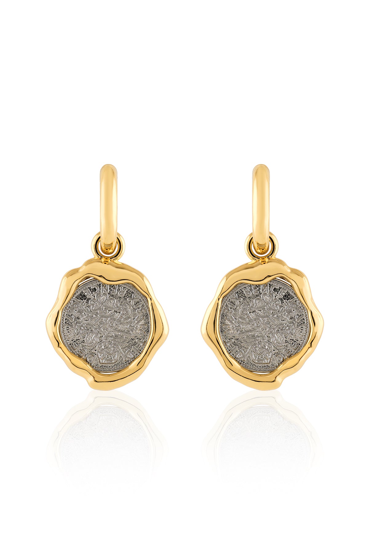 Vintage Muse Textured Hoops