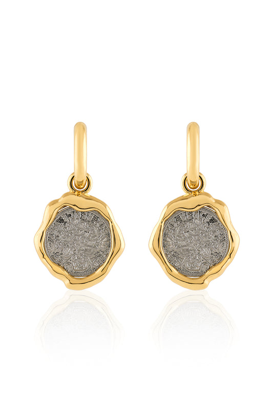 Vintage Muse Textured Hoops