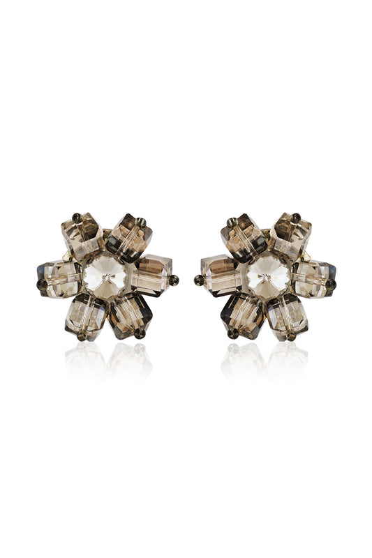 Luminous Flora Stud Earrings