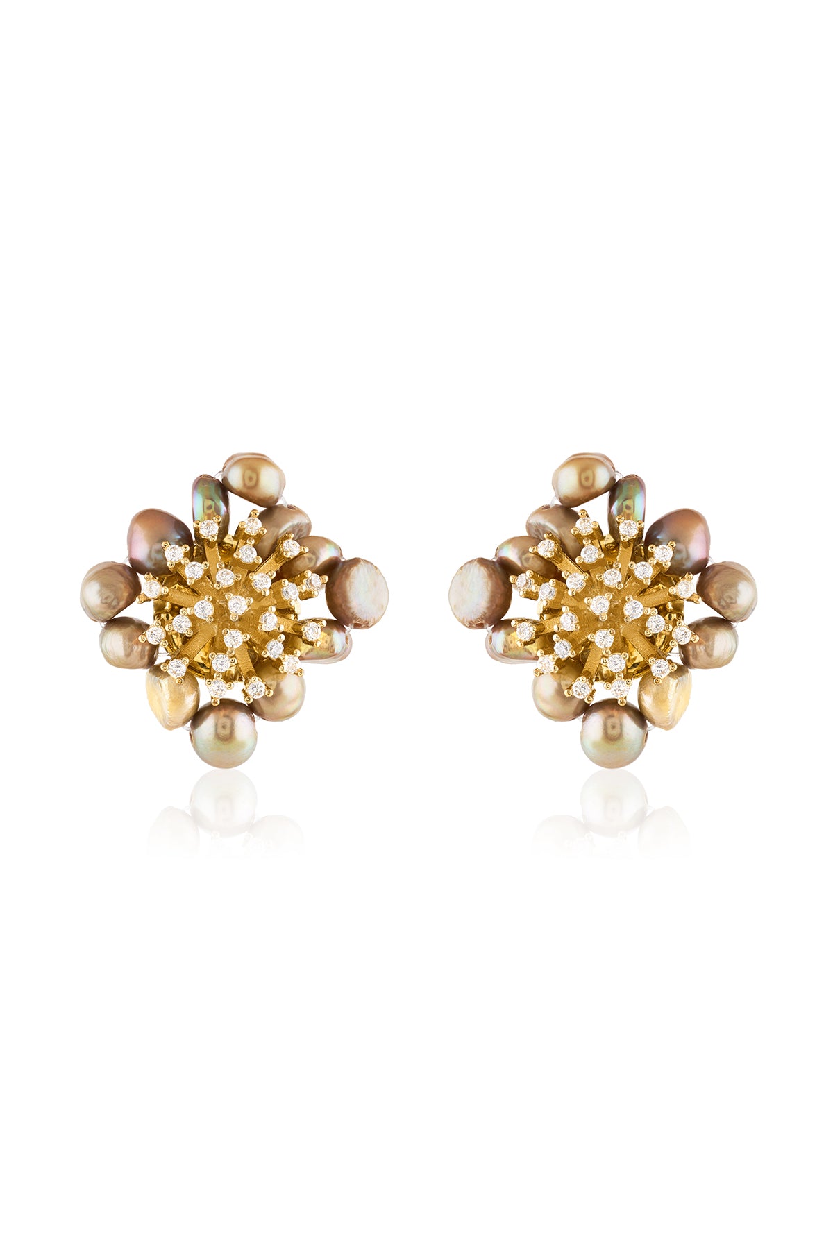 Imperial Bloom Crystal Studs