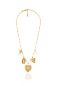 Load image into Gallery viewer, Golden Heirloom Charm Necklace
