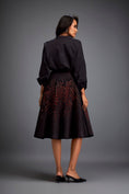 Load image into Gallery viewer, A-Line Skirt with 3D Geometric Pattern
