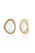 Load image into Gallery viewer, Lumina Oval Bezel Studs
