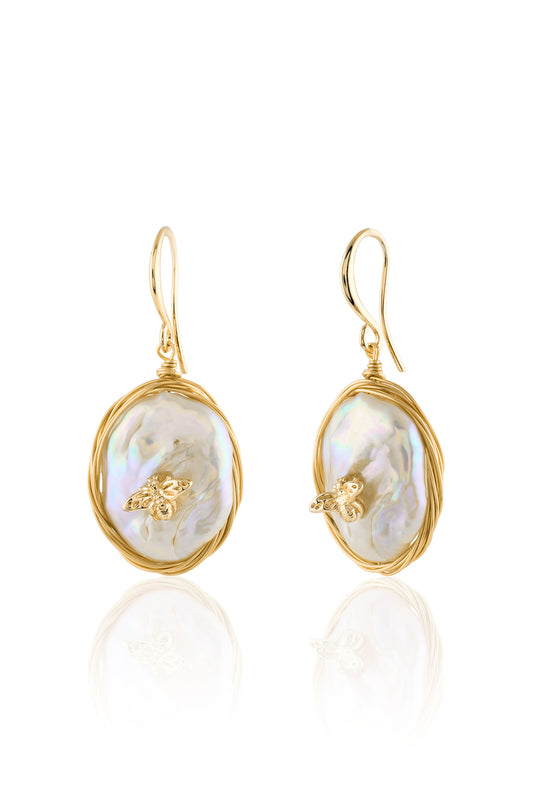 Aurielle Flutter Pearl Drops