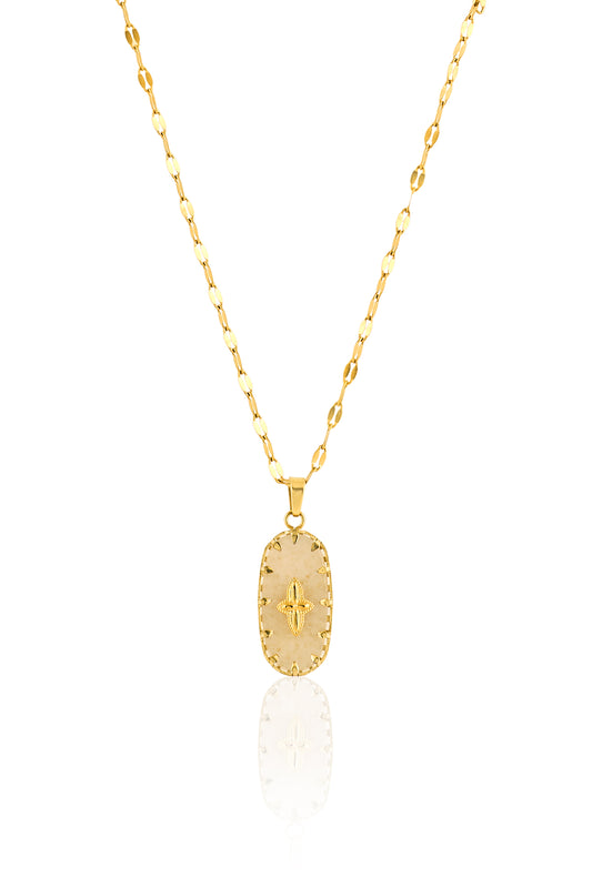 Lumina Cross Medallion Chain