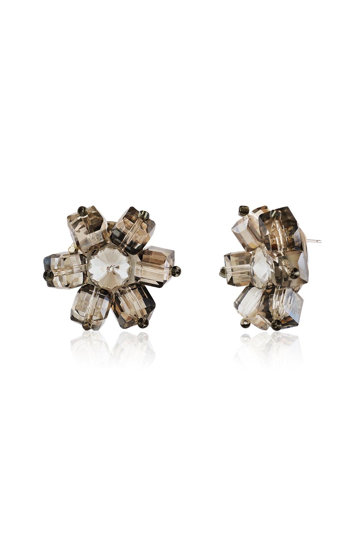 Luminous Flora Stud Earrings