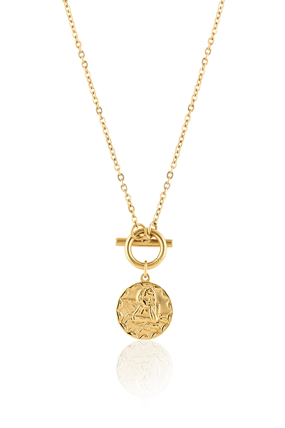 Imperial Coin Drop Necklace