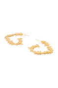 Load image into Gallery viewer, Gilded Edge Sculpt Hoops

