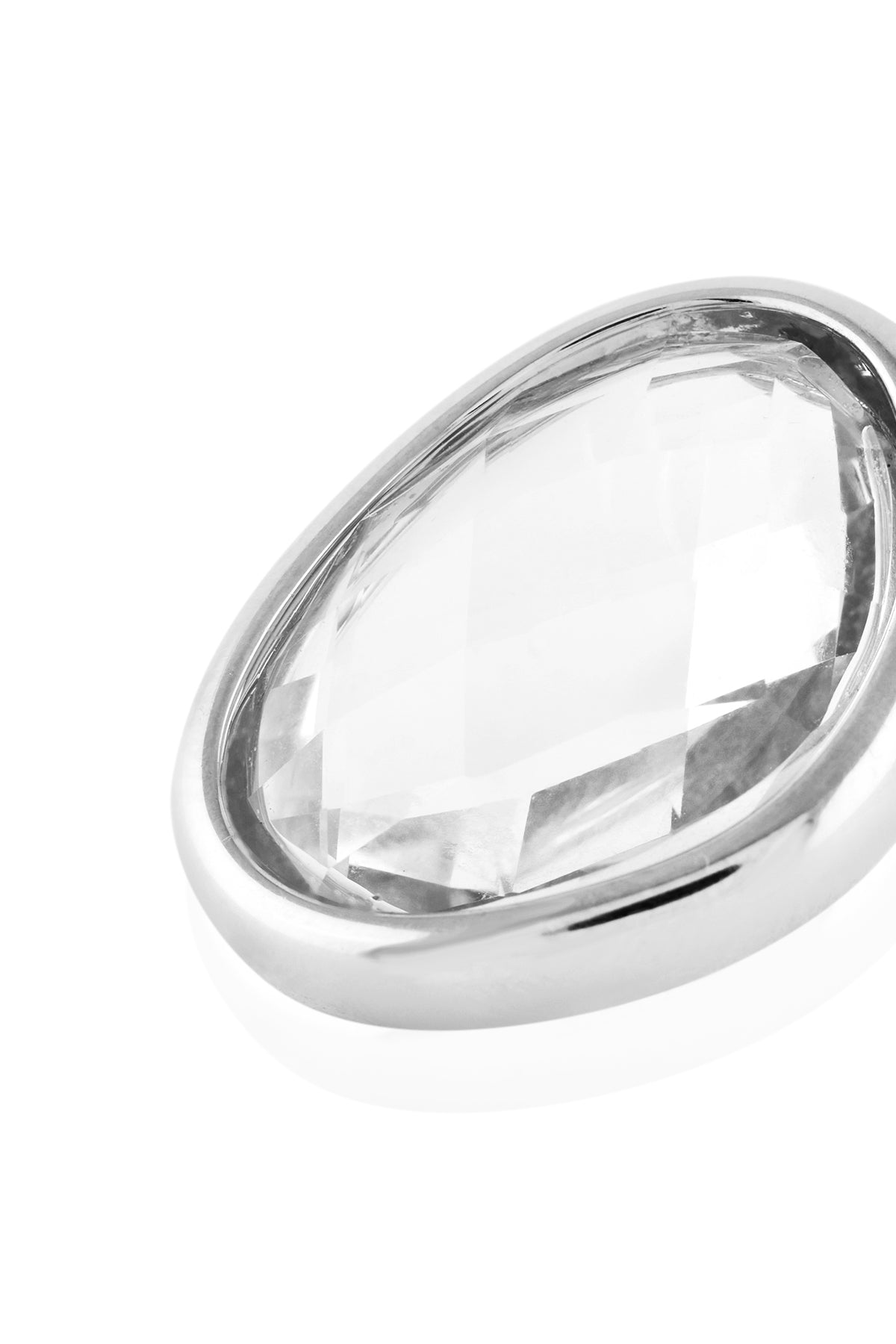 Luma Oval Crystal Studs