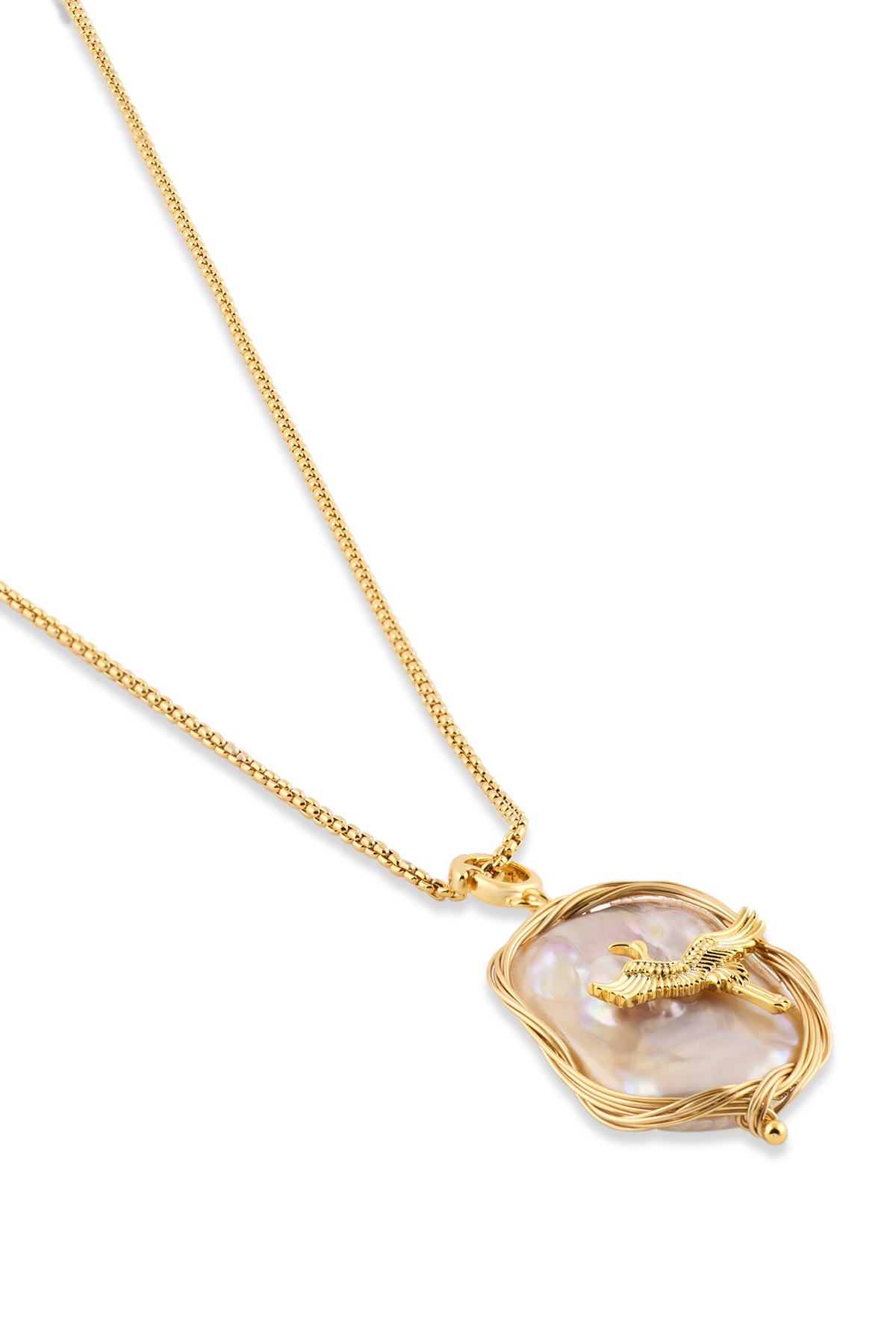 Elysian Bird Baroque Necklace