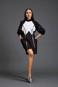 Load image into Gallery viewer, Sculpted Colour-Block Playsuit
