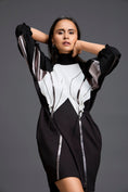Load image into Gallery viewer, Sculpted Colour-Block Playsuit

