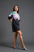Load image into Gallery viewer, Contemporary colour-block playsuit
