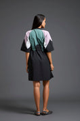 Load image into Gallery viewer, Contemporary colour-block playsuit
