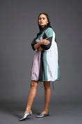 Load image into Gallery viewer, Contemporary colour-block dress
