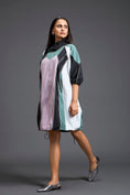 Load image into Gallery viewer, Contemporary colour-block dress
