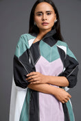 Load image into Gallery viewer, Contemporary colour-block dress

